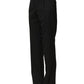 Black High Waist Straight Dress Trouser Pants