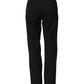 Black High Waist Straight Dress Trouser Pants
