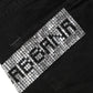 Black Grace Rhinestone HighWaist Denim Jeans