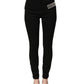 Black Grace Rhinestone HighWaist Denim Jeans