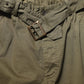Olive Green High Waist Cargo Trouser Pants