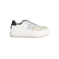 White Polyester Women's Sneaker