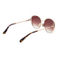 Rose Gold Metal Sunglasses