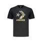 Black Cotton Men's T-Shirt