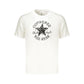 White Cotton Men's T-Shirt
