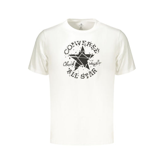 White Cotton Men's T-Shirt