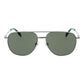 Silver Metal Sunglasses