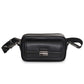 Black Leather Belt Bag