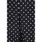 Black Silk Cropped Pants
