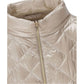 Beige Polyamide Full-Length Jacket
