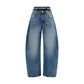 Blue Cotton Relaxed Fit Jeans