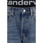 Blue Cotton Relaxed Fit Jeans