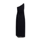 Black Polyamide Cocktail Dress