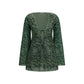 Bicolor Polyamide Casual Dress