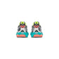Silver Synthetic Athletic Sneakers