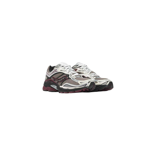 Bordeaux Synthetic Athletic Sneakers