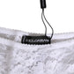 White Floral Lace Low Rise Panty Underwear