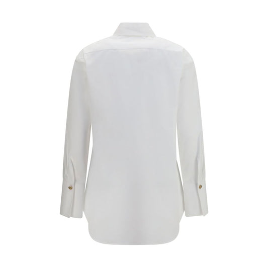 White Cotton Dress Shirt
