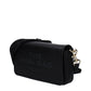 Black Leather Crossbody Bag