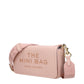 Pink Leather Crossbody Bag