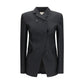 Black Wool Oves Aries Blazer