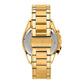 Gold Stainless Steel Dress Watch