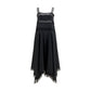 Black Silk Cocktail Dress