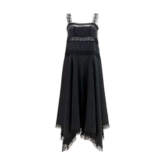 Black Silk Cocktail Dress