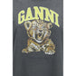 Gray Cotton Sportswear
