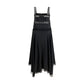Black Silk Cocktail Dress