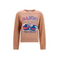 Beige Cotton Sweatshirt