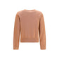 Beige Cotton Sweatshirt