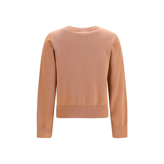 Beige Cotton Sweatshirt