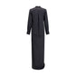 Black Silk Long Dress
