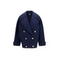 Blue Wool Oves Aries Coat