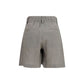 Bicolor Linen Bermuda Shorts