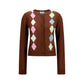 Brown Cotton Cardigan