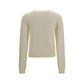 Beige Cotton Cardigan