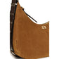 Brown Recycled Polyester Shoulder Bag