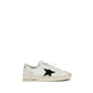 White Calf Leather Bos Taurus Sneakers