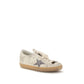 Beige Calf Leather Bos Taurus Sneakers