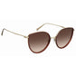 Brown Metal Sunglasses