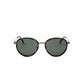 Brown Metal Sunglasses