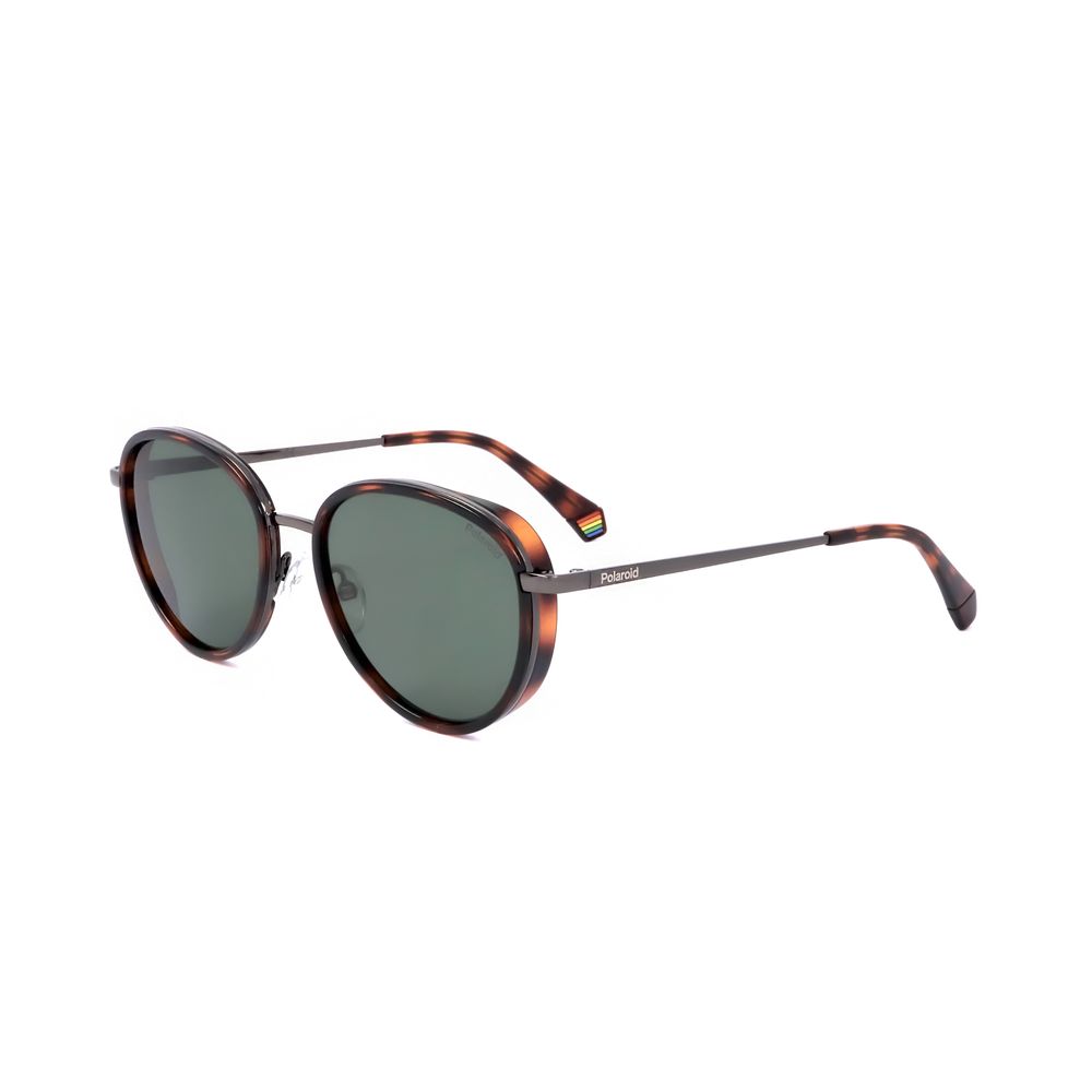Brown Metal Sunglasses