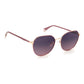 Rose Gold Metal Sunglasses