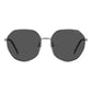 Gray Metal Sunglasses