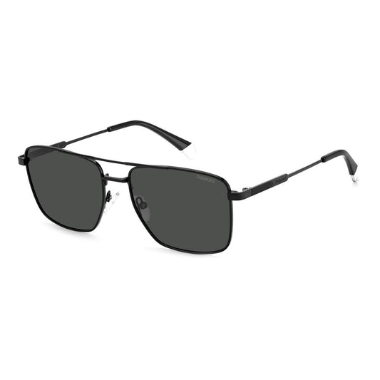 Black Metal Sunglasses