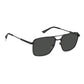 Black Metal Sunglasses