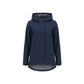 Blue Polyester Shell Jacket
