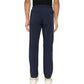 Blue Elastane Casual Pants